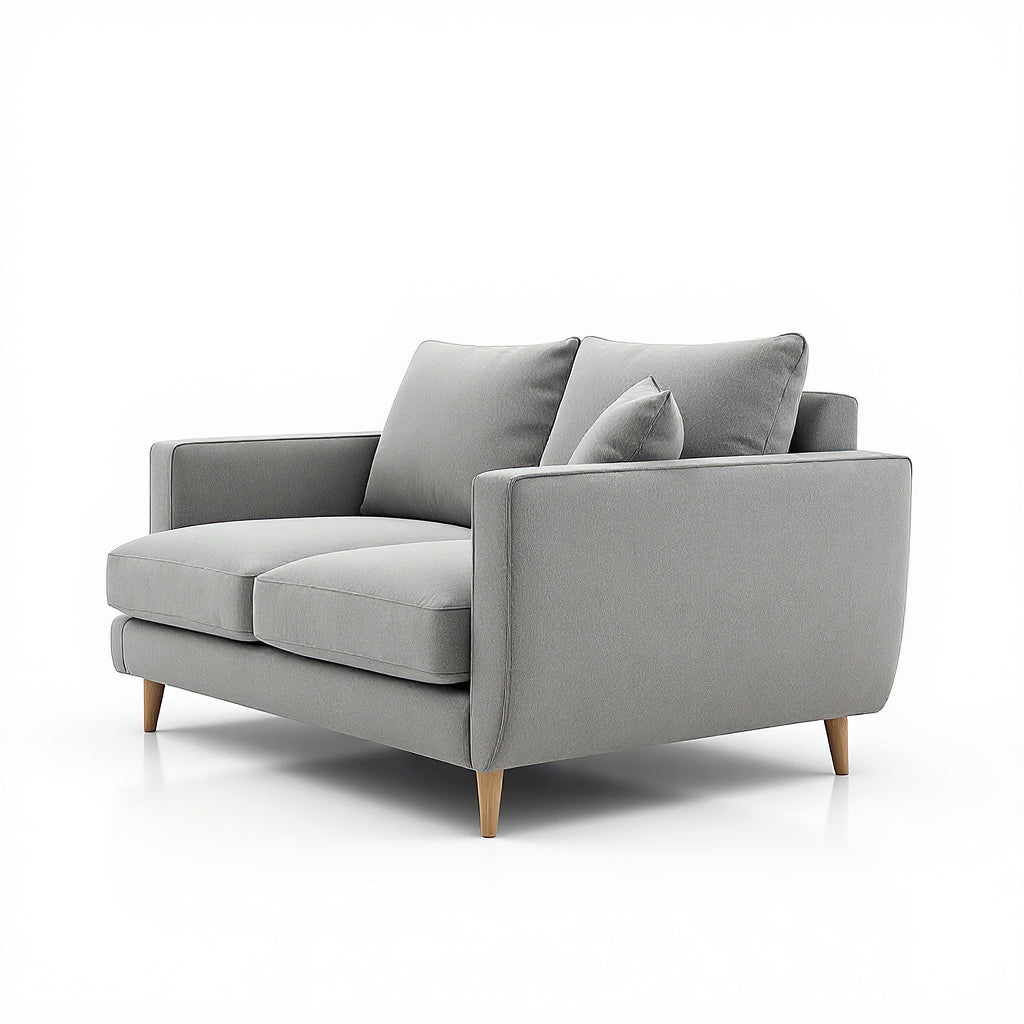 Modern Sectional with Storage - Fabric Sofa with Hidden Compartments, Gray - Thumb 3