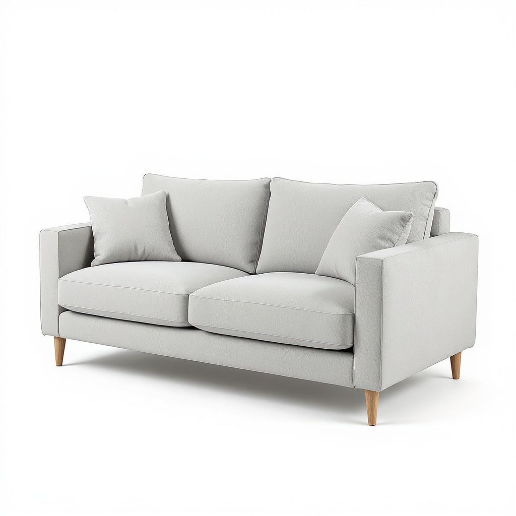 Recycled Fabric Sectional Sofa – Eco-Friendly, Durable Design in Charcoal - Thumb 2