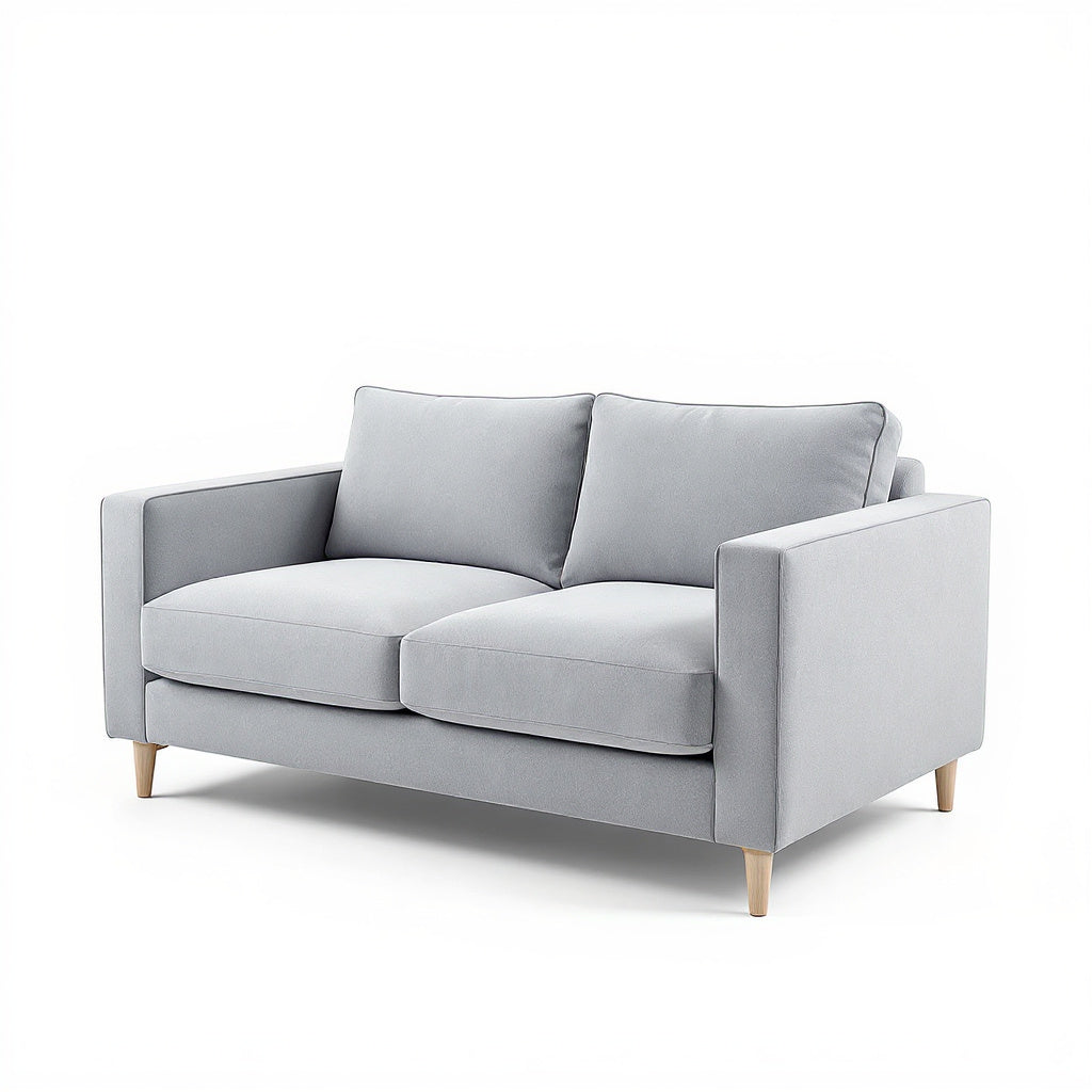 Reversible Modular Sofa – Gray Fabric, Easy Assembly, Customizable Layout - Thumb 2
