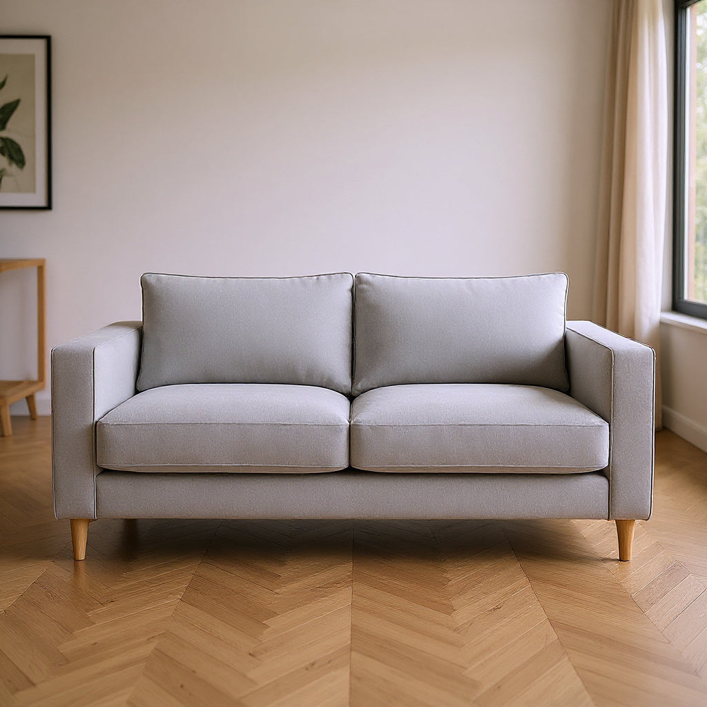 Reversible Modular Sofa – Gray Fabric, Easy Assembly, Customizable Layout - Thumb 4